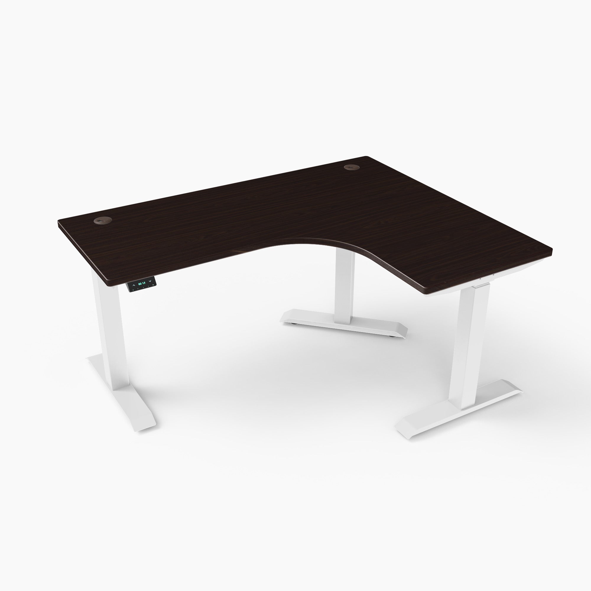 L-Shaped Electric Height Adjustable Desk