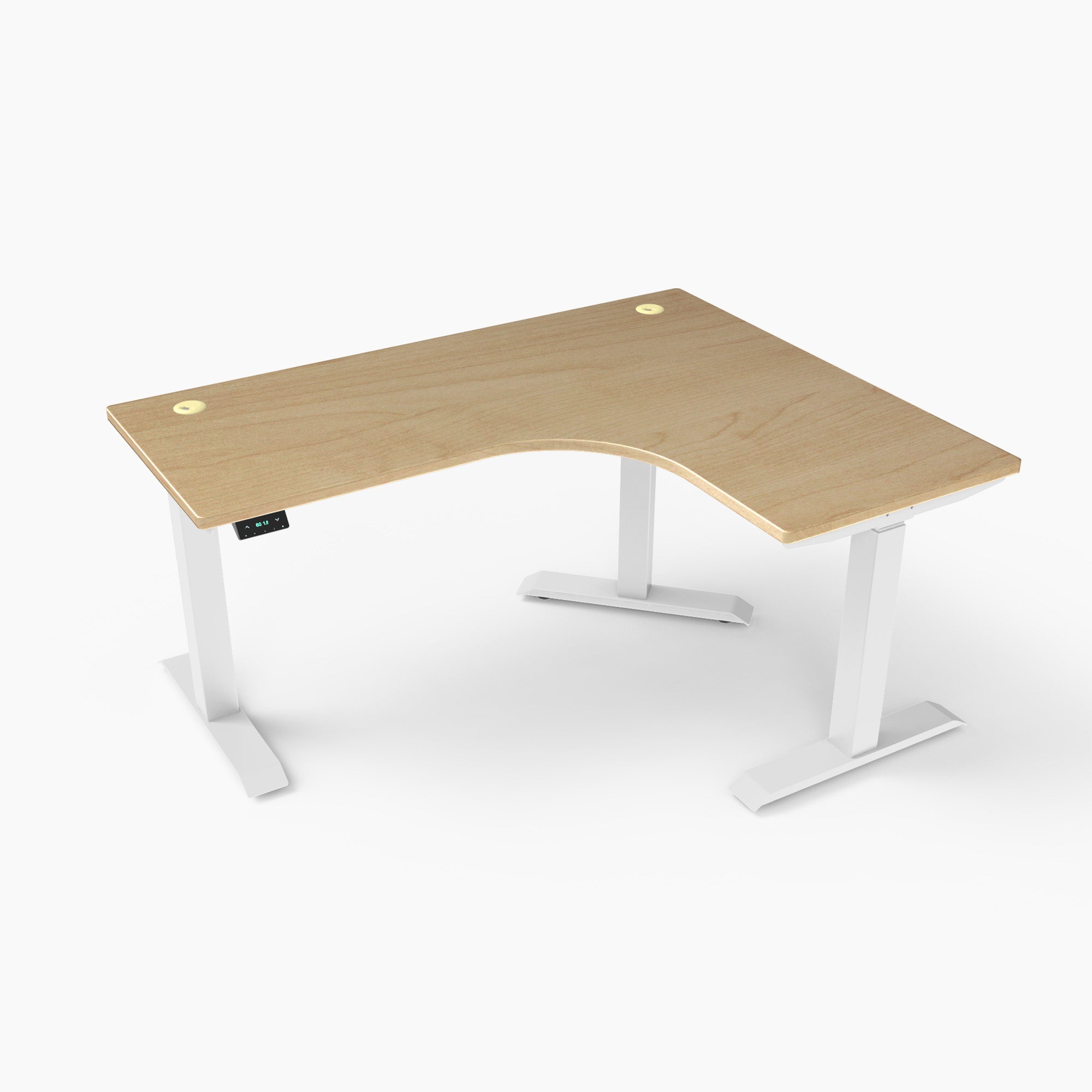 L-Shaped Electric Height Adjustable Desk