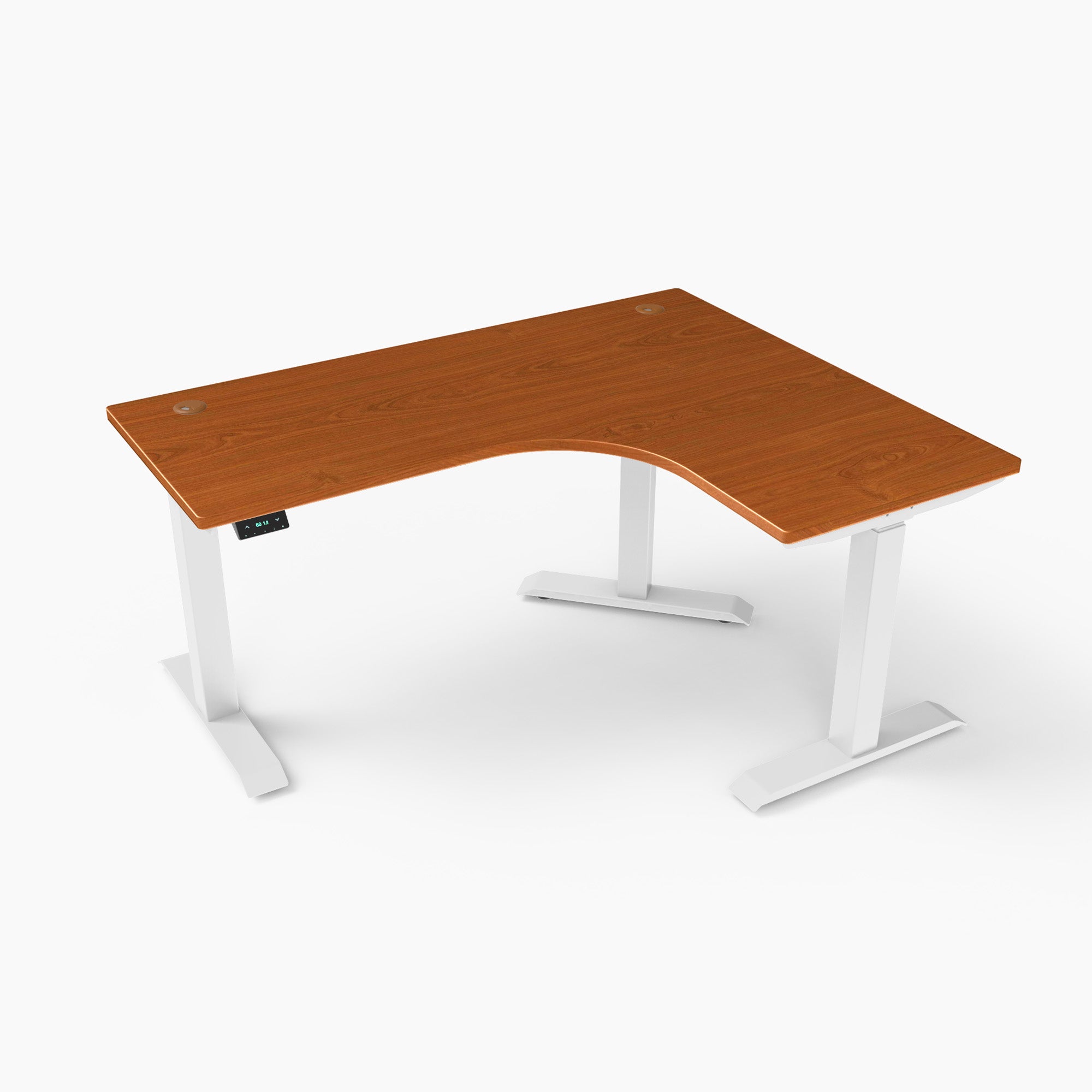 L-Shaped Electric Height Adjustable Desk