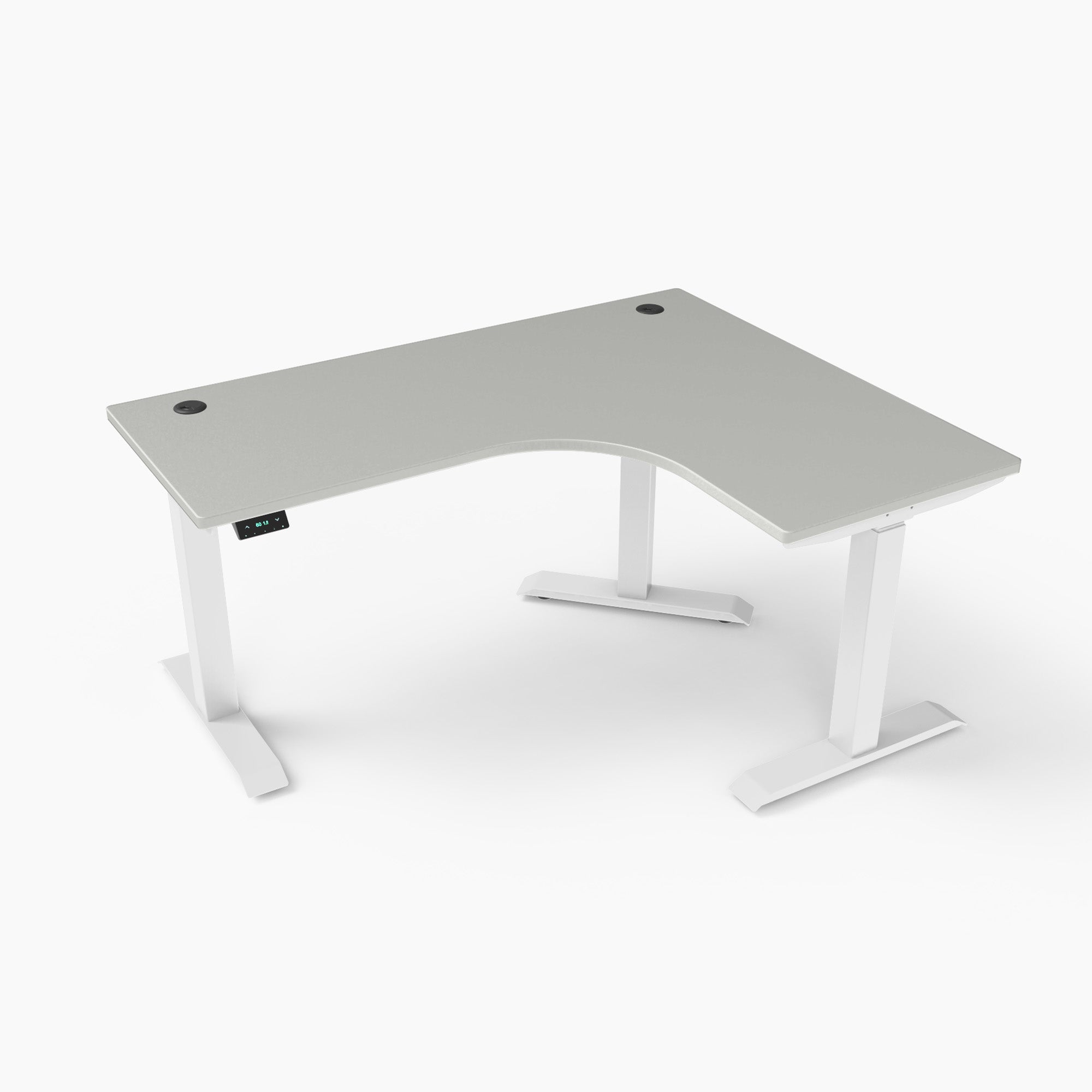 L-Shaped Electric Height Adjustable Desk