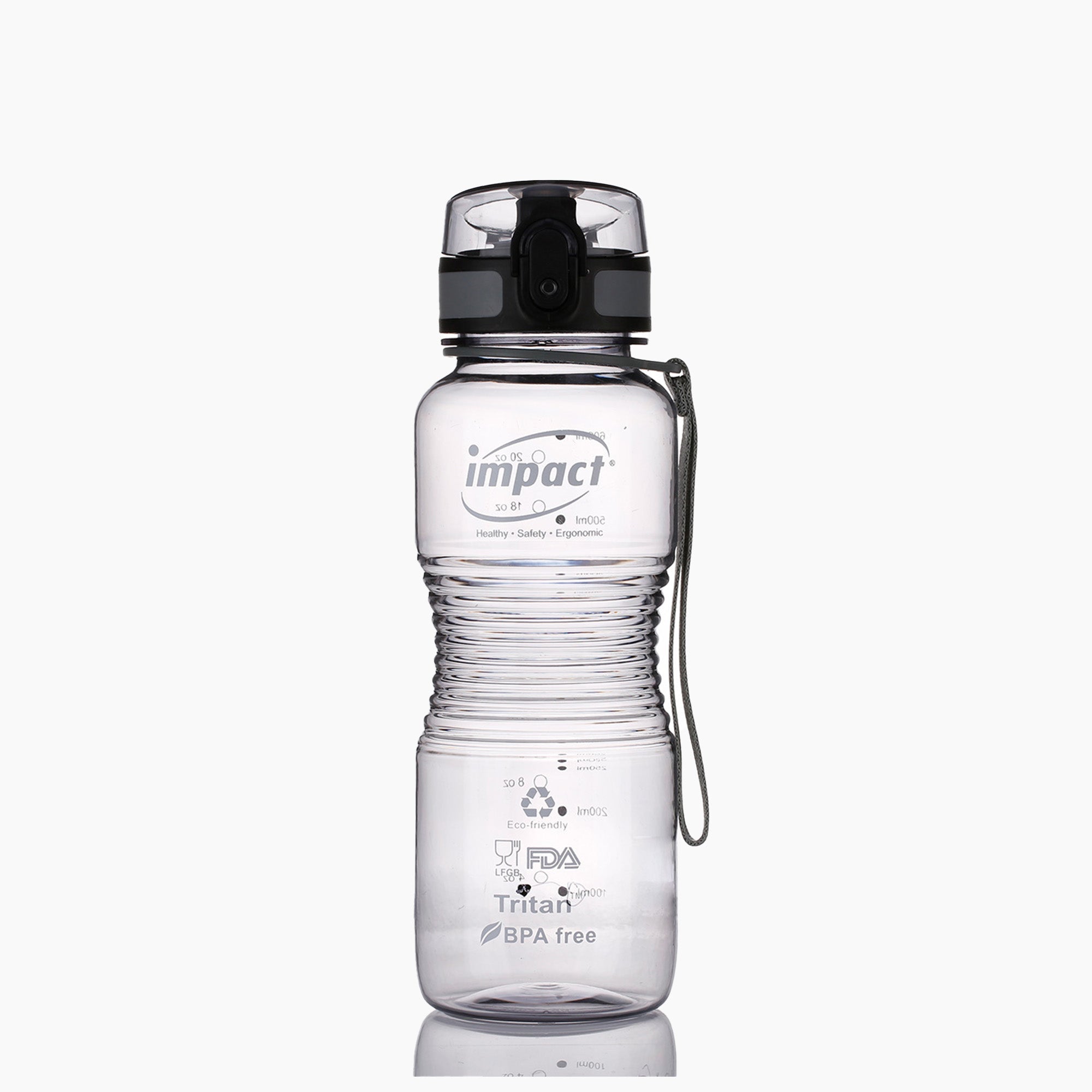 USA Tritan Jump Lid Design Ergo Bottle, 650ML