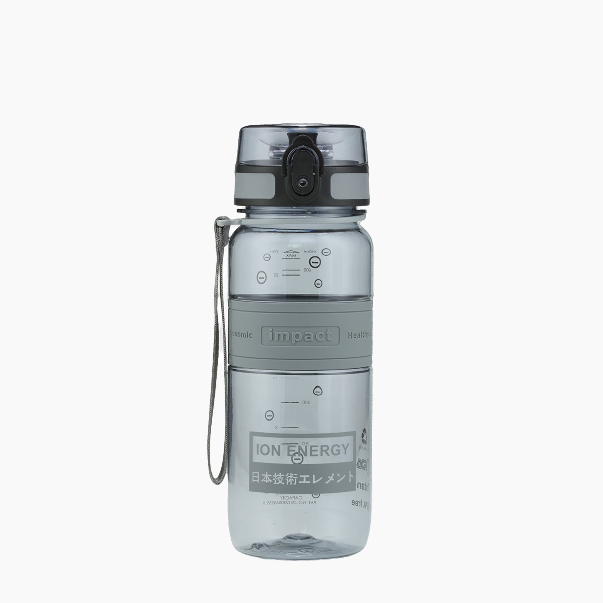 Nano Ionizer USA Tritan Jump Lid Ergo Bottle, 650ML