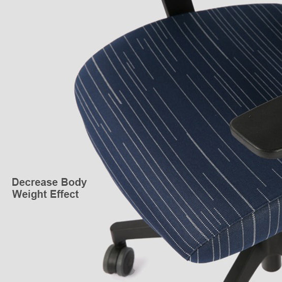 Duotex Collection Ergonomic Chair, Black Frame