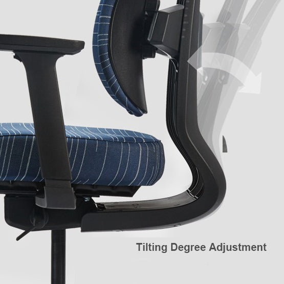 Duotex Collection Ergonomic Chair, Black Frame