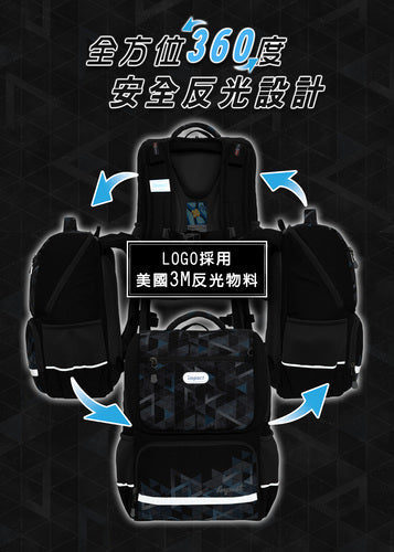 IMPACT - IM-00369-BK - Ergo-Comfort Spinal Support Backpack