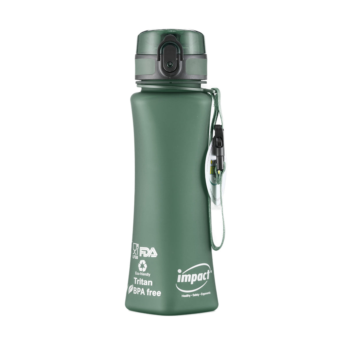 IMPACT 700ML Jump Lid BPA Free Healthy Ergo Water Bottle Portable Drinkware, 700-6028